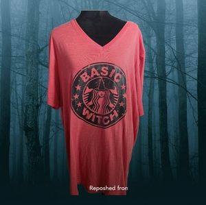 2xl Red Basic Witch Top New W/O tags